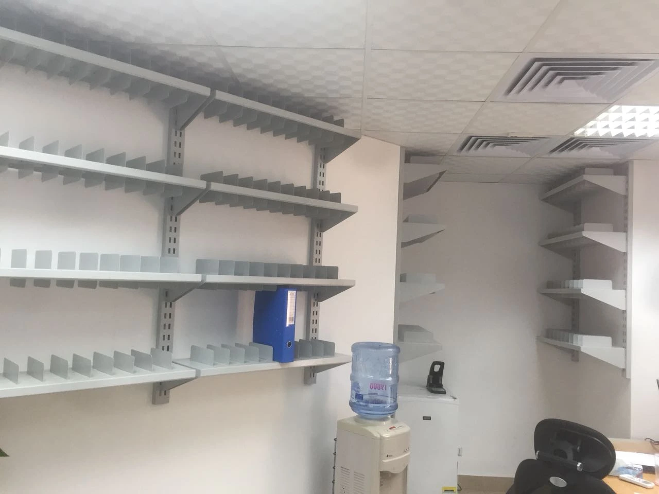 Industrial Steel Archive Stand